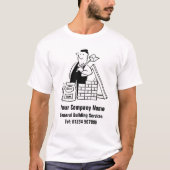 T - Shirt Builder oder Gebäude Services (Vorderseite)