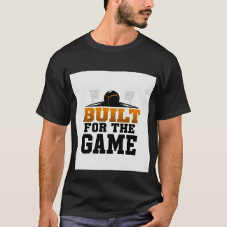 T-Shirt Built for the Game Baseball-Stadion