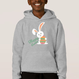 T-Shirt bunny with an easter egg in the paws. Hoodie