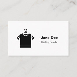 T Shirt Business Card - individuell anpassbar Visitenkarte