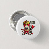 T - Shirt Button (Vorne & Hinten)