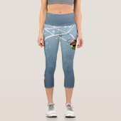 T-SHIRT Calgary Capri Leggings (Vorderseite)