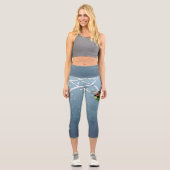 T-SHIRT Calgary Capri Leggings (Vorderseite)