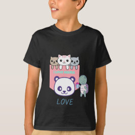 T - Shirt Cat Kids
