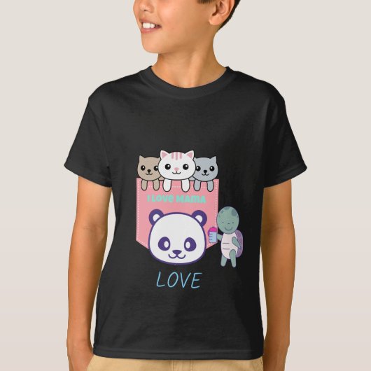 T - Shirt Cat Kids (Vorderseite)