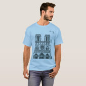 T - Shirt - Cathédrale Notre Dame De Paris (Vorne ganz)