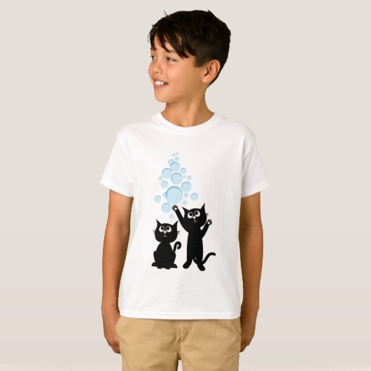 t-Shirt cats for kids (Vorne ganz)