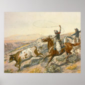T-SHIRT Cattle Drive Poster (Vorne)