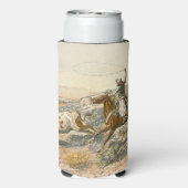 T-SHIRT Cattle Drive Selters Dosenkühler (Seltzer Rückseite)