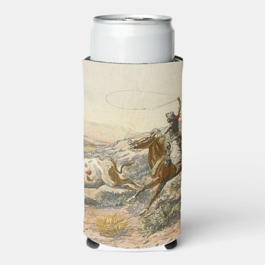 T-SHIRT Cattle Drive Selters Dosenkühler (Seltzer Vorderseite)