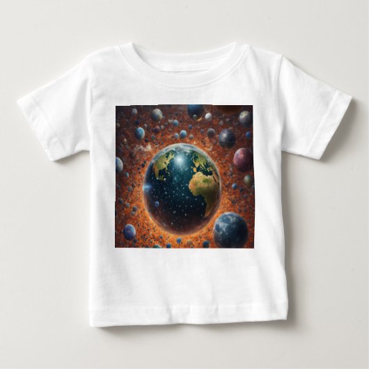 T - Shirt "Celestial Harmony Earth T - Shirt" (Vorderseite)