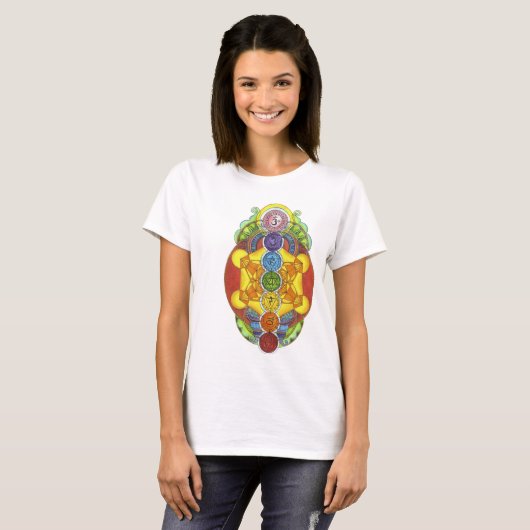 T-shirt Chakras (Vorne ganz)