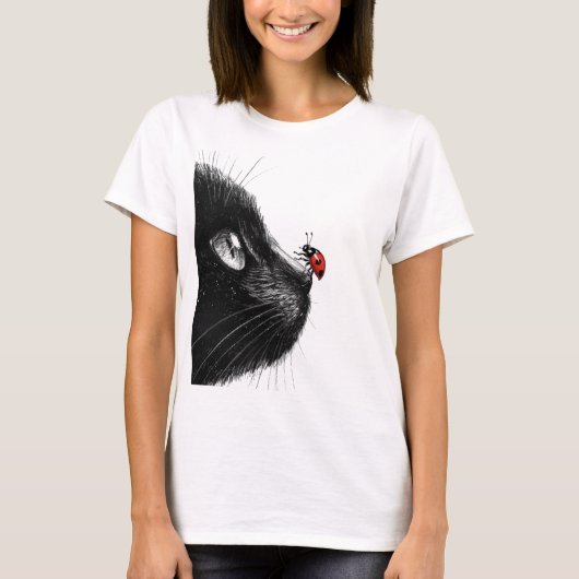 T-shirt chat (Vorderseite)