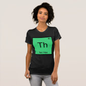 T-Shirt Chemie Element Symbol Funny T-Shirt (Vorne ganz)