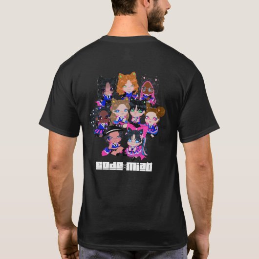 T-Shirt | Chibi-Party | CODE:MiAO (Rückseite)
