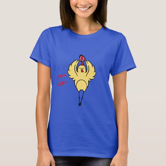 T - Shirt Chick Magnet Funny Dance (Vorderseite)