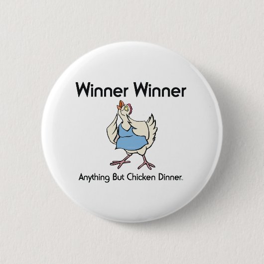 T-SHIRT Chicken Dinner Button (Vorderseite)