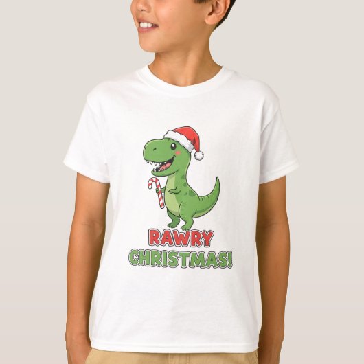 T-Shirt Christmas Dino (Vorderseite)