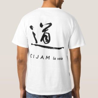 T-shirt CIJAM mit Logo im Rücken