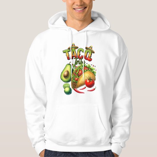 T-Shirt-Cinco De Mayo Kapuzenpullover Hoodie (Vorderseite)