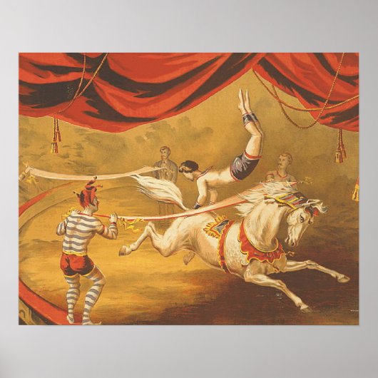 T-SHIRT Circus Act Poster (Vorne)