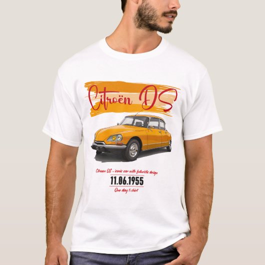 T-Shirt Citroën DS (Vorderseite)