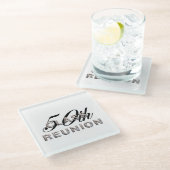 T-Shirt Class Wiedersehen Glasuntersetzer (Schrägansicht)