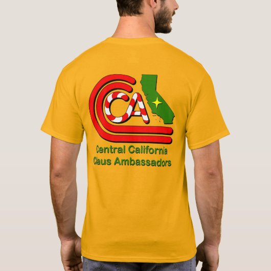 T - Shirt - Claus Botschafter/CCCA (Rückseite)