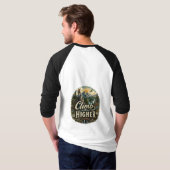 T-Shirt "Climb Higher" | (Schwarz voll)