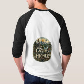 T-Shirt "Climb Higher" | (Rückseite)