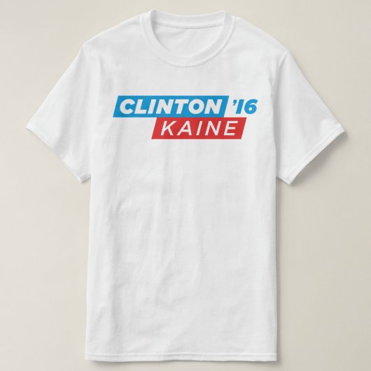 T - Shirt Clintons Kaine 16 (Design vorne)