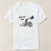 T - Shirt: Cobra & Butterfly Embrace T-Shirt (Design vorne)