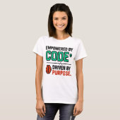 T-Shirt 'Code With Purpose' (Vorne ganz)