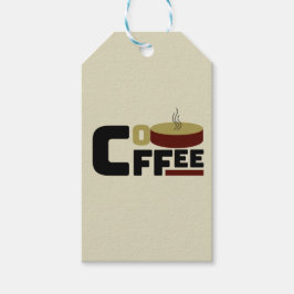 T - Shirt "Coffee Lover's Club" Geschenkanhänger