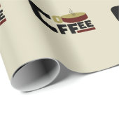T - Shirt "Coffee Lover's Club" Geschenkpapier (Rolleneckpunkt)