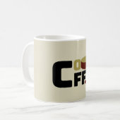 T - Shirt "Coffee Lover's Club" Kaffeetasse (Vorderseite Links)