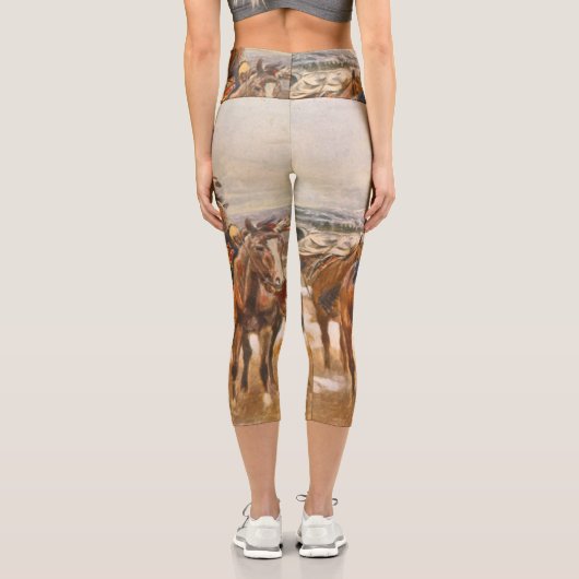 T-SHIRT-Compader Capri Leggings (Rückseite)