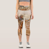 T-SHIRT-Compader Capri Leggings (Vorderseite)