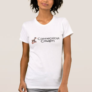 T-SHIRT Connecticut-Cowgirl