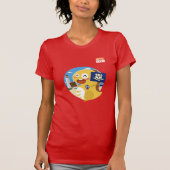 T - Shirt Connecticuts VIPKID (orange) (Vorderseite)
