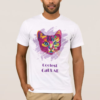 T-Shirt "Coolster Cat Vater"
