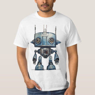 T - Shirt Cosmic Whimsy: Design von SCI-FI-Roboter