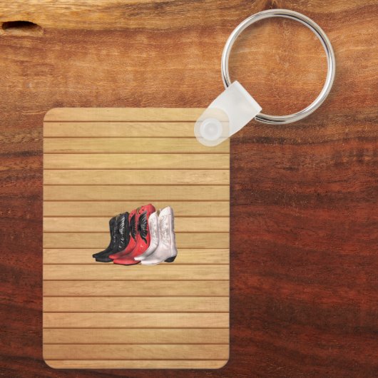 T-SHIRT Country Boots Schlüsselanhänger (Rückseite)