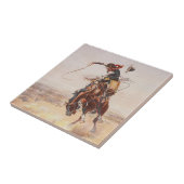 T-SHIRT Cowboy-Leben Fliese (Seite)