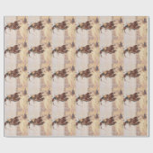 T-SHIRT Cowboy-Leben Geschenkpapier (Flach)