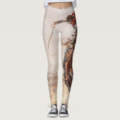 T-SHIRT Cowboy-Leben Leggings (Vorderseite)