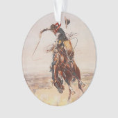 T-SHIRT Cowboy-Leben Ornament (Vorderseite)