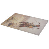 T-SHIRT Cowboy-Leben Schneidebrett (Ecke)
