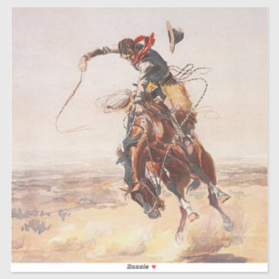 T-SHIRT Cowboy Life Aufkleber