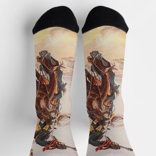 T-SHIRT Cowboy Life Socks Socken (Oben)